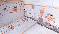 Комплект постельный для малышей Баю-Бай Раздолье / К31-Р2 (бежевый) - 