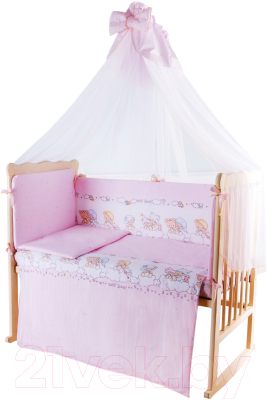 Комплект постельный для малышей Баю-Бай Мечта К70-М1 (розовый)