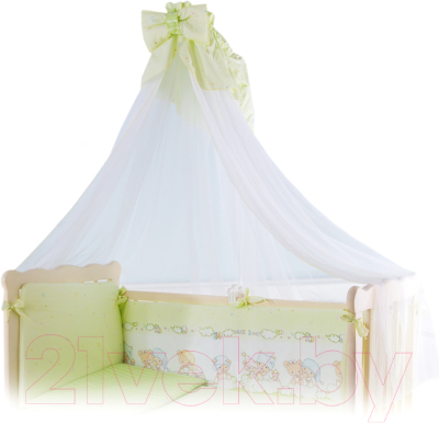 Комплект постельный для малышей Баю-Бай Мечта / К70-М3 (зеленый)