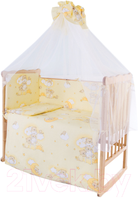Комплект постельный для малышей Баю-Бай Нежность / К70-Н2 (бежевый)