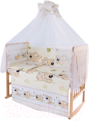 Комплект постельный для малышей Баю-Бай Верность К70-В2 (бежевый)