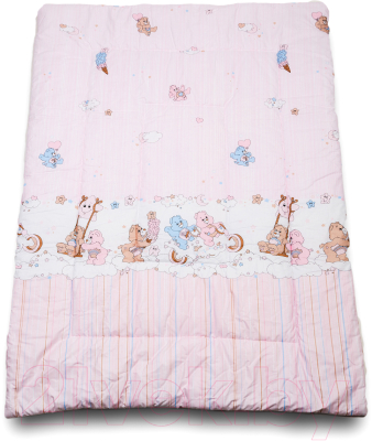 Одеяло для малышей Баю-Бай Забава / ОД01-З1 (розовый)