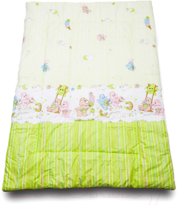 Одеяло для малышей Баю-Бай Забава / ОД01-З3 (зеленый)