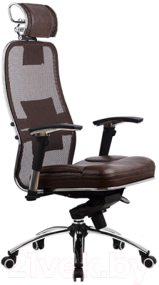 Кресло офисное Metta Samurai SL3 (коричневый)