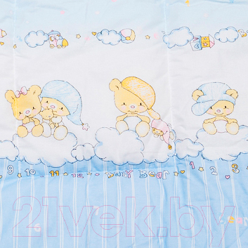 Подушка для малышей Баю-Бай Мечта ПШ10-М4 (голубой) - вариации рисунка подушки