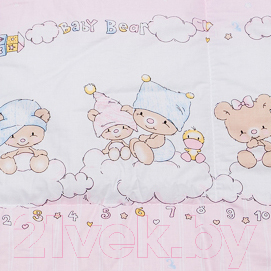 Подушка для малышей Баю-Бай Мечта ПШ11-М1 (розовый) - вариации рисунка подушки