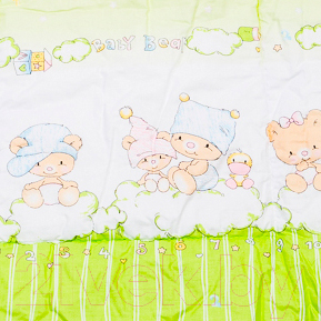Подушка для малышей Баю-Бай Мечта ПШ11-М3 (зеленый) - вариации рисунка подушки