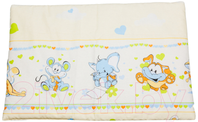 Подушка для малышей Баю-Бай Улыбка ПШ11-У2 (бежевый)
