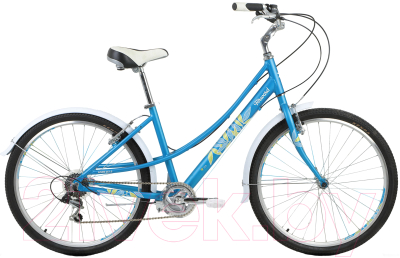 Велосипед Forward Azure 26 1.0 2017 / RBKW78667002 (17, синий матовый)