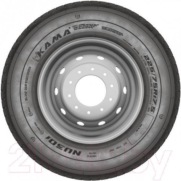 Грузовая шина KAMA NU 301 295/80R22.5 152/148M M+S Универсальный — фото 3