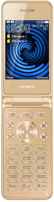 Мобильный телефон Texet TM-400 (золото)