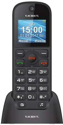 Мобильный телефон Texet TM-B320 (черный)