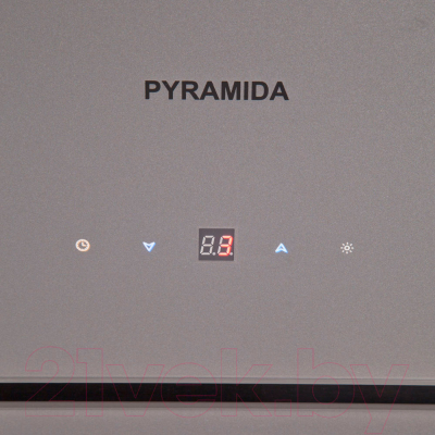 Вытяжка наклонная Pyramida HES 30 (C-600mm) Gray/AJ