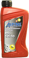 Моторное масло ALPINE RSL 5W40 / 0100141 (1л) - 