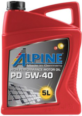 

Моторное масло ALPINE, PD Pumpe-Duse 5W40 / 0100162