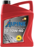 Моторное масло ALPINE TS 10W40 / 0100089 (4л) - 