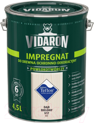 Защитно-декоративный состав Vidaron Impregnant V17 Дуб Беленый (4.5л)