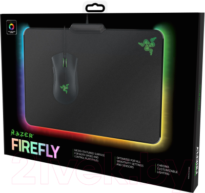 Коврик для мыши Razer Firefly Cloth (RZ02-02000100-R3M1)