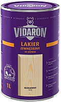 

Лак Vidaron, Наружный