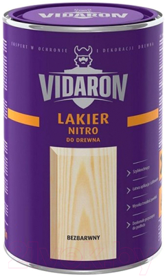Лак Vidaron Нитро для древесины (10л, бесцветный глянец)