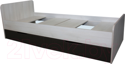 Односпальная кровать Мебель-Класс Лира-1 (венге/дуб шамони)