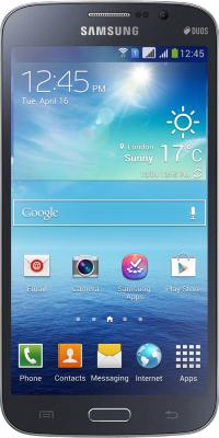 Смартфон Samsung Galaxy Mega 5.8 Duos / I9152 (черный) - вид спереди