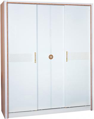 Шкаф Королевство сна Bianchi-808 (белый с золотом) - общий вид