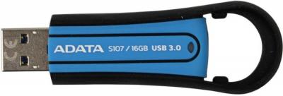 Usb flash накопитель A-data S107 16Gb Blue (AS107-16G-RBL) - общий вид 