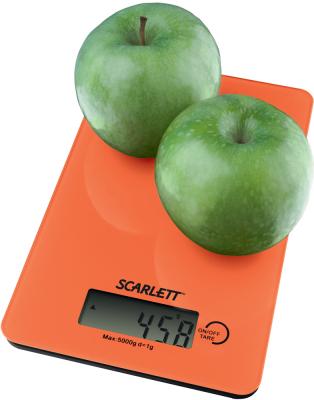 Кухонные весы Scarlett SC-1212 Orange - общий вид