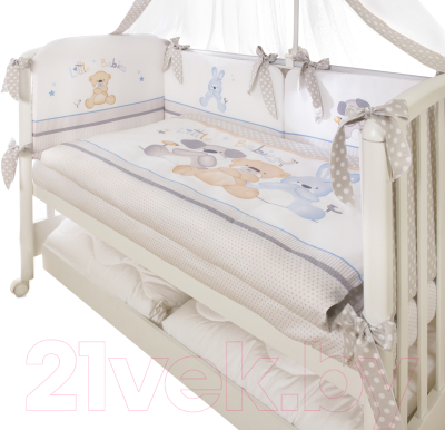 Комплект постельный для малышей Perina Венеция В6-01.2 (три друга)