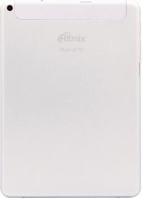 Планшет Ritmix RMD-870 (White) - вид сзади 