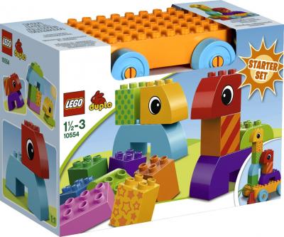Конструктор Lego Duplo Веселая каталка с кубиками (10554) - упаковка