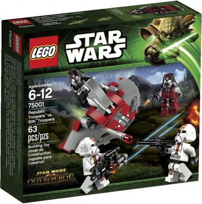 Конструктор Lego Star Wars Солдаты Республики против воинов Ситхов (75001) - упаковка