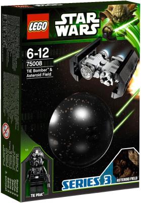 Конструктор Lego Star Wars Имперский TIE бомбардировщик и поле астероидов (75008) - упаковка