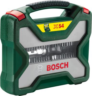 Универсальный набор инструментов Bosch Titanium X-Line 2607019326 (54 предмета) - общий вид