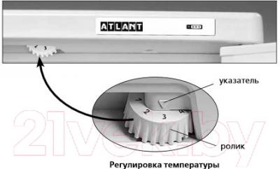 Холодильник с морозильником ATLANT ХМ 4021-000