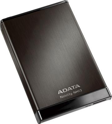 Внешний жесткий диск A-data Nobility NH13 750GB Black (ANH13-750GU3-CBK) - общий вид 