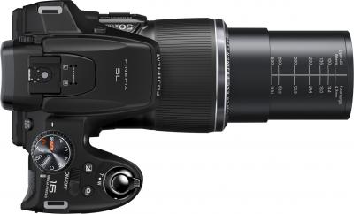 Компактный фотоаппарат Fujifilm FinePix SL1000 Black - вид сверху
