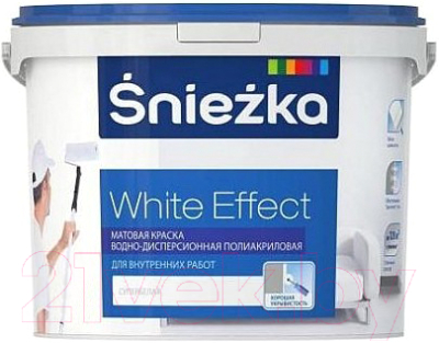 Краска Sniezka White Effect полиакриловая (3л)