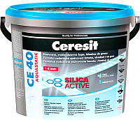 Фуга Ceresit CE 40 Aquastatic (2кг, мраморно-белый) - 