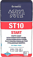 

Шпатлевка Sniezka, Acryl Putz Start EX ST10