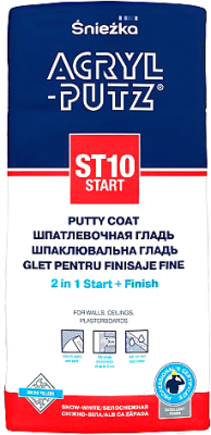 Шпатлевка Sniezka Acryl Putz Start EX ST10 (20кг)
