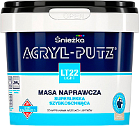 Шпатлевка готовая Sniezka Acryl Putz Light LT22 (0.25л) - 