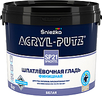 Шпатлевка Sniezka Acryl Putz SP21 Finish (8кг, белый) - 