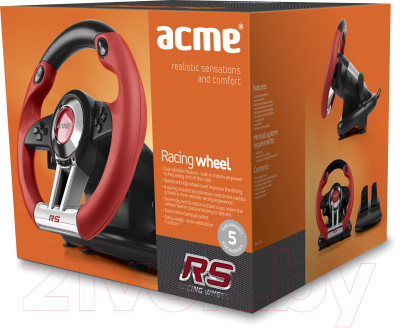Игровой руль Acme Racing Wheel RS (078055)