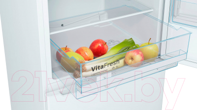 Холодильник с морозильником Bosch KGV36XW23R