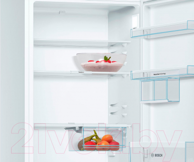 Холодильник с морозильником Bosch KGV36XW23R