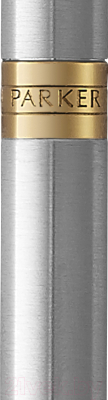 Ручка шариковая имиджевая Parker Sonnet Core Slim Stainless Steel GT 1931508