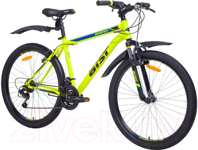 Велосипед AIST Quest (18, желтый/синий)