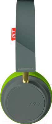 Беспроводные наушники Plantronics BackBeat 500 / 207850-01 (серый/зеленый)
